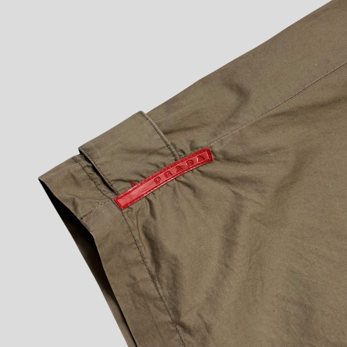 Prada Sport 00’s Technical Cotton Long Shorts - L/XL