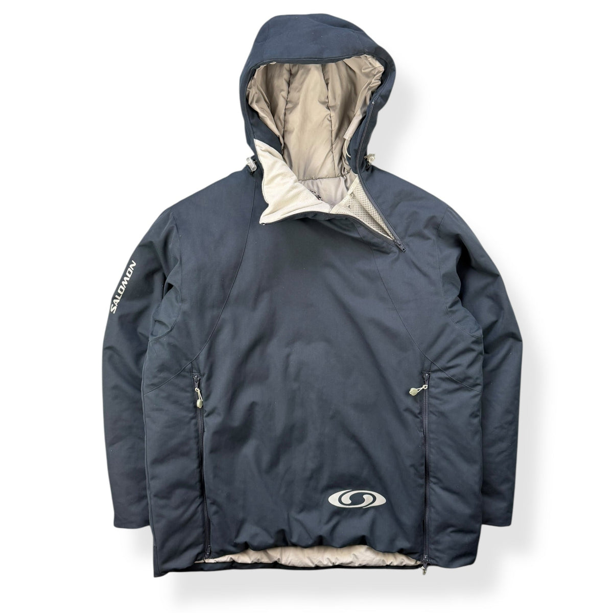 2000's Salomon Asymmetric Zip Jacket (S) | Small, Navy
