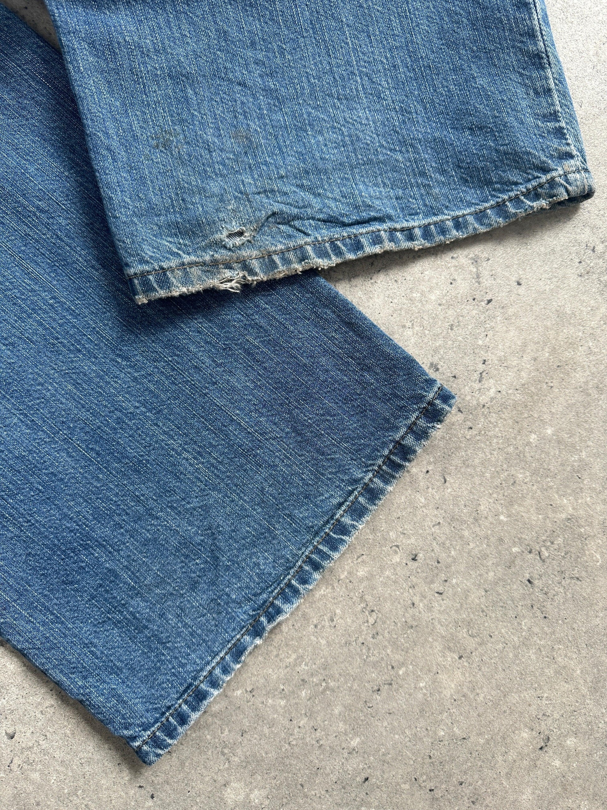 Armani Jeans Stonewashed Mid Waist Denim Jeans - W34 - Known Source