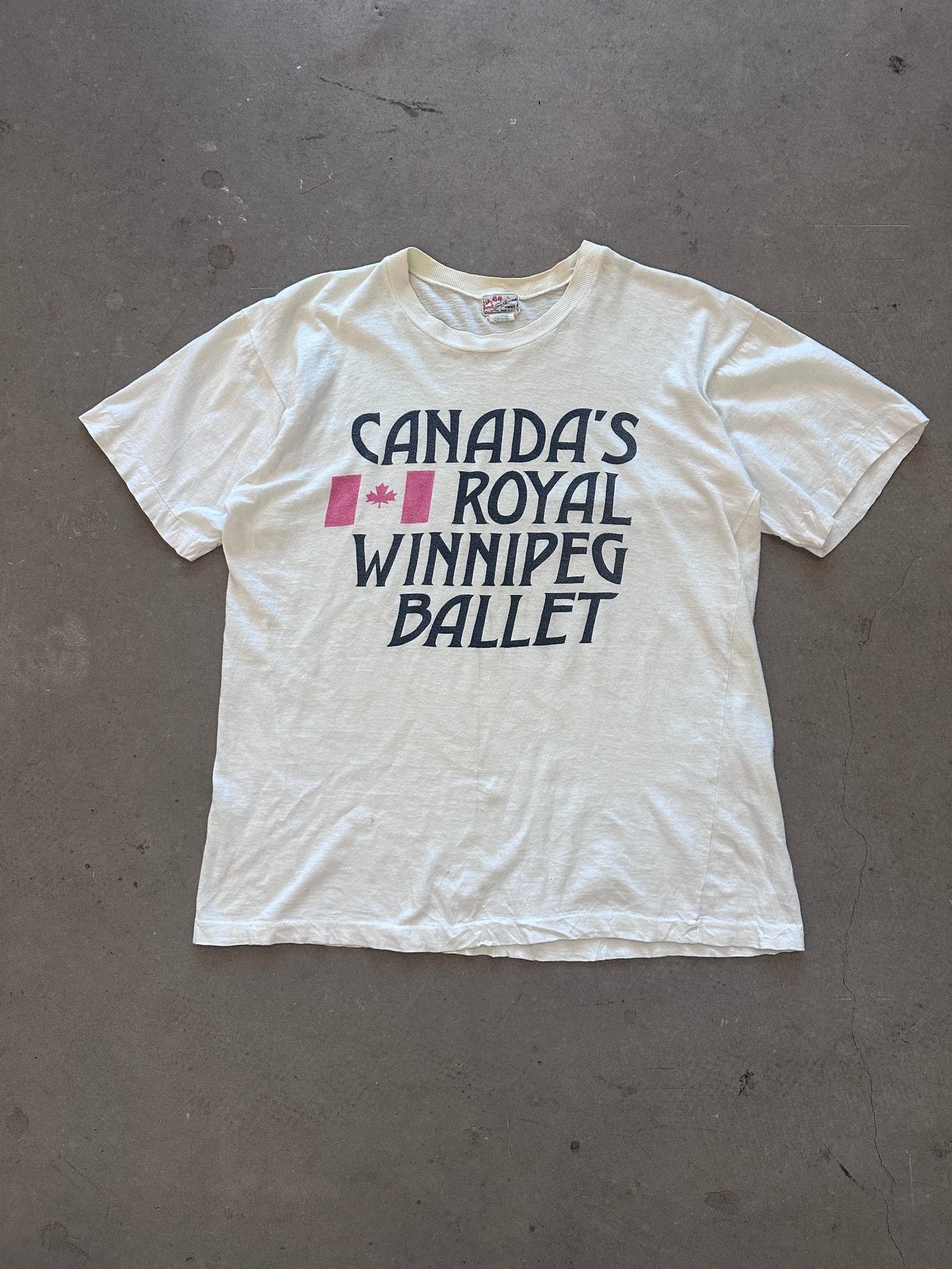 1980's Canada's Royal Winnipeg Ballet T-Shirt - L | Default Title, Red