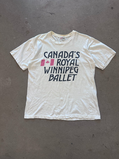 1980's Canada's Royal Winnipeg Ballet T-Shirt - L | Default Title, Red