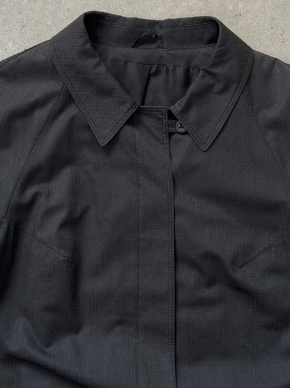 Italian Vintage 1990s Belted Trench Coat - L/XL