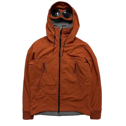 CP Company Rust Soft Shell Goggle Jacket