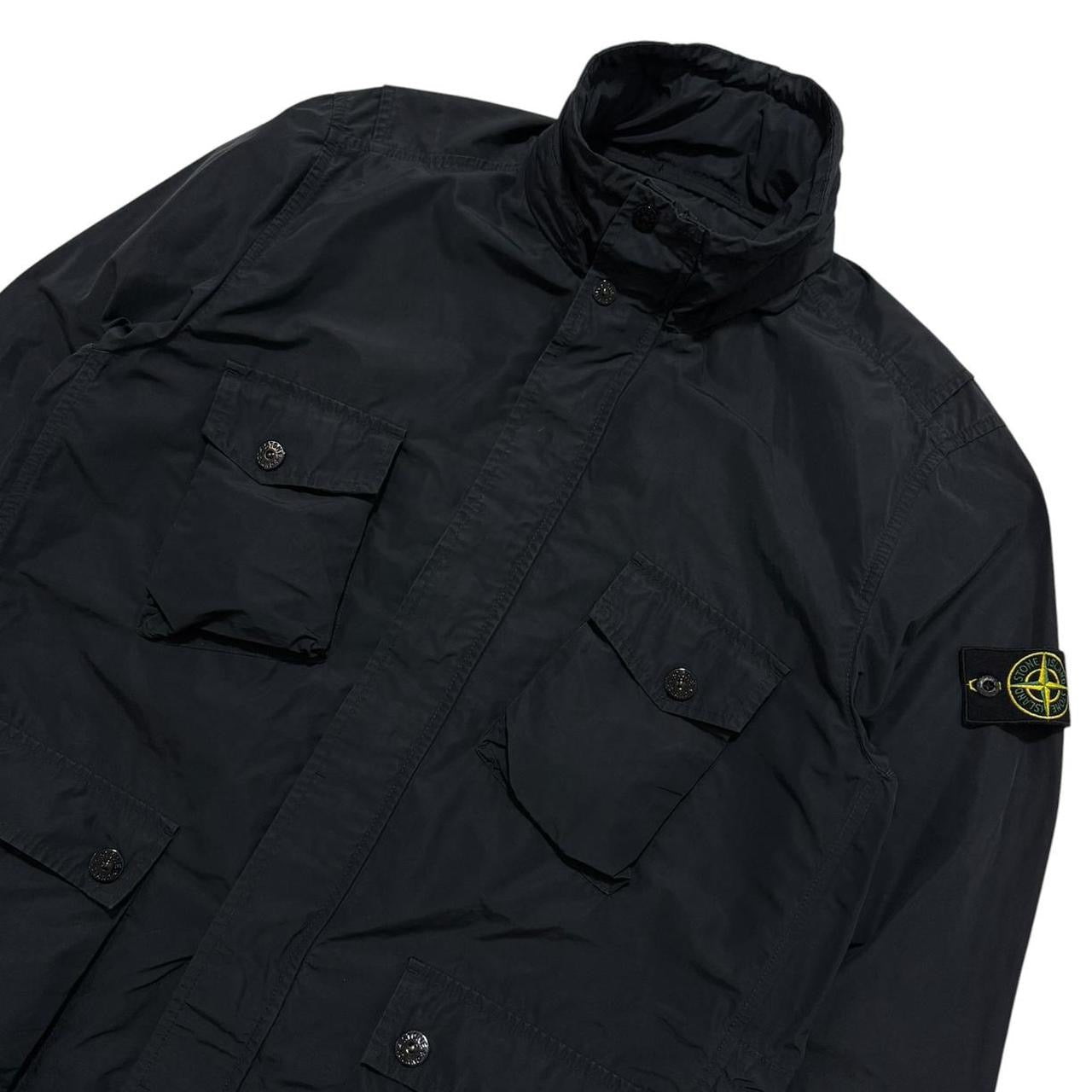 Stone Island Micro Reps Multipocket Jacket | XXL, Black