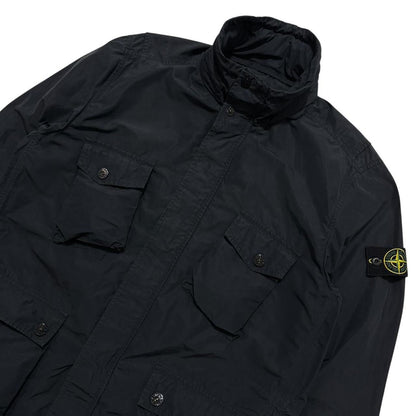 Stone Island Micro Reps Multipocket Jacket | XXL, Black