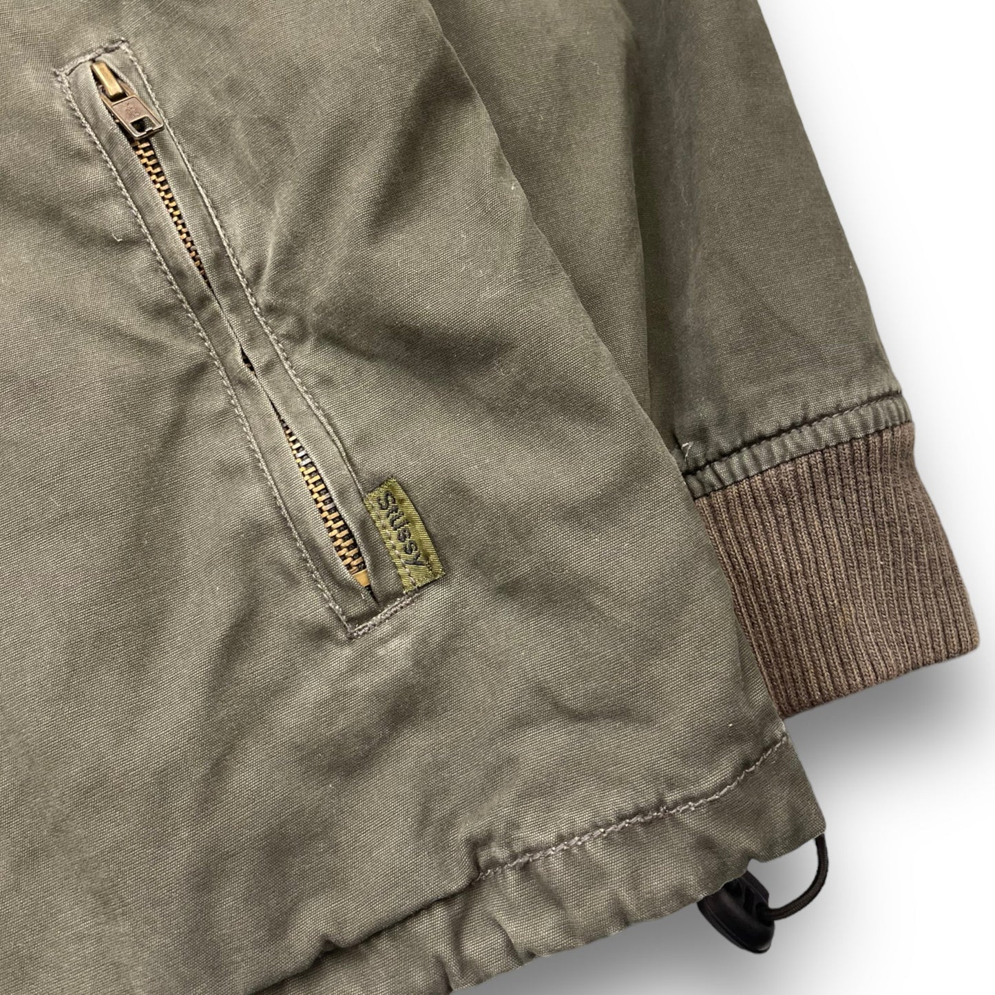 2000's Stussy Work Wear Jacket (M) | Default Title, Green