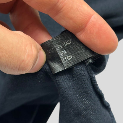 Prada Sport 1998 Vertical Logo Stash Pocket Polo Shirt - M/L