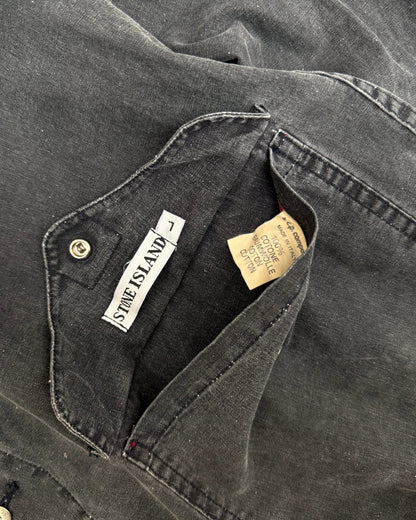 90’s Stone Island Reversible Tela Stella Jacket (L) | Large, Burgundy