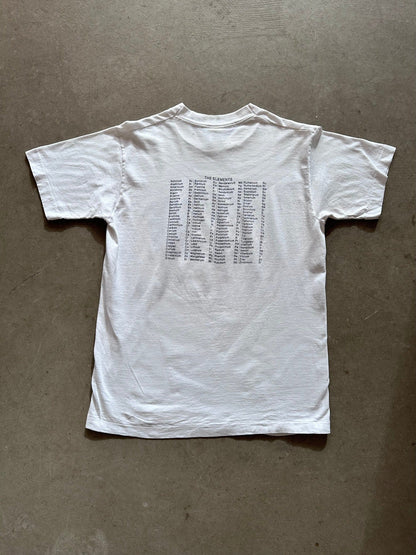 1990's Periodic Table of Elements T-Shirt - M | Medium, Red