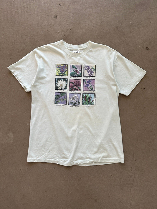 1994 Flower T-Shirt - L | Large, Red