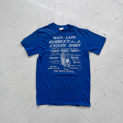 1980s blue graphic tee | Blue, Blue