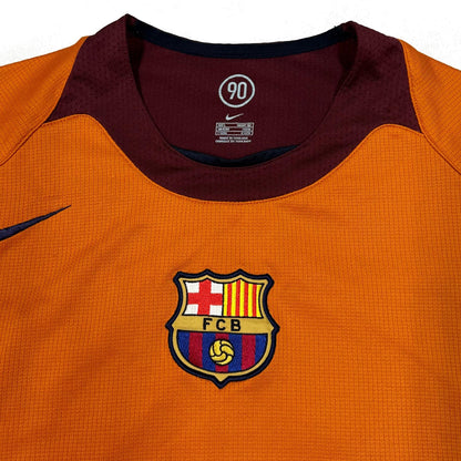 Nike Barcelona 2004/05 Vest In Orange - Known Source