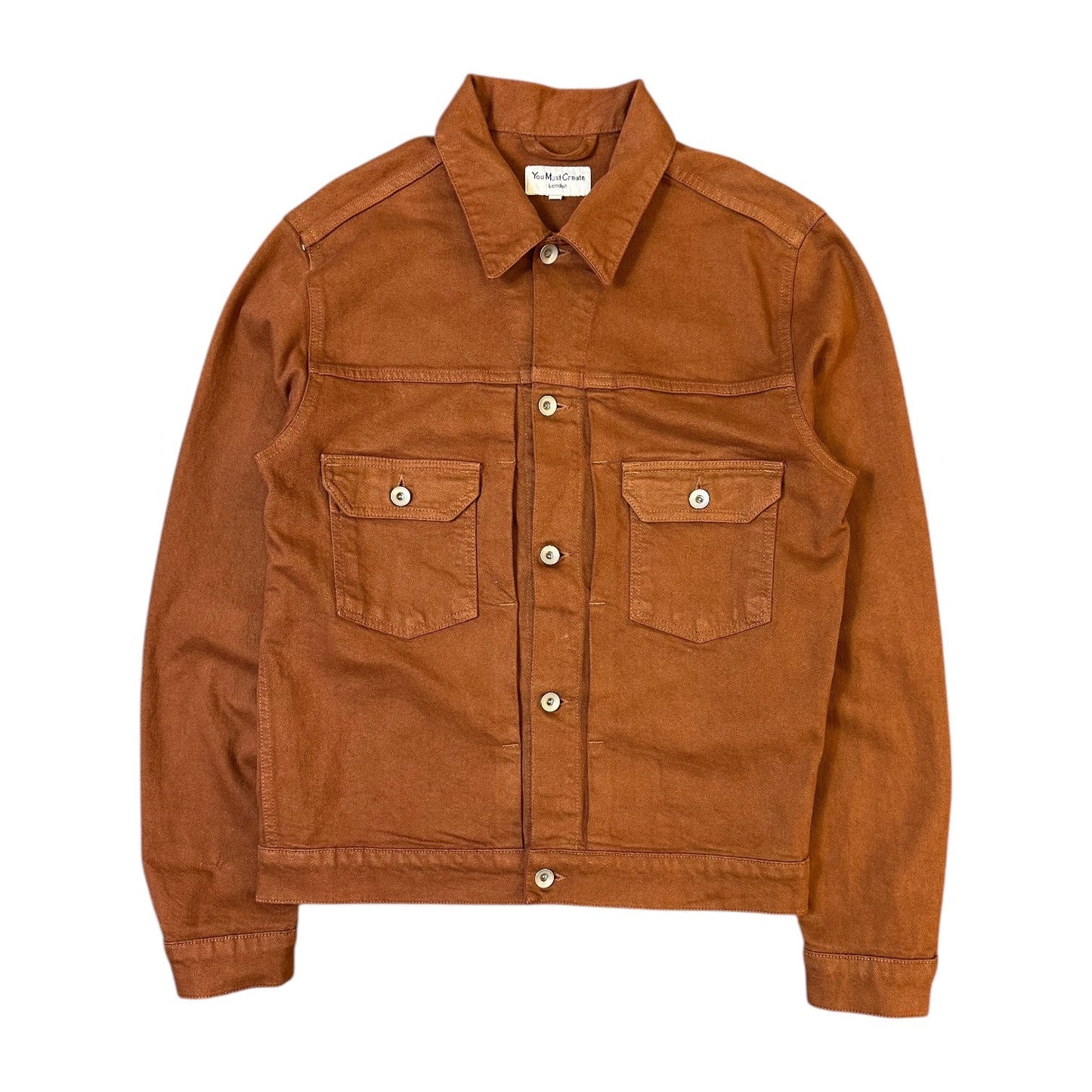 YMC Burnet Orange Trucker Jacket