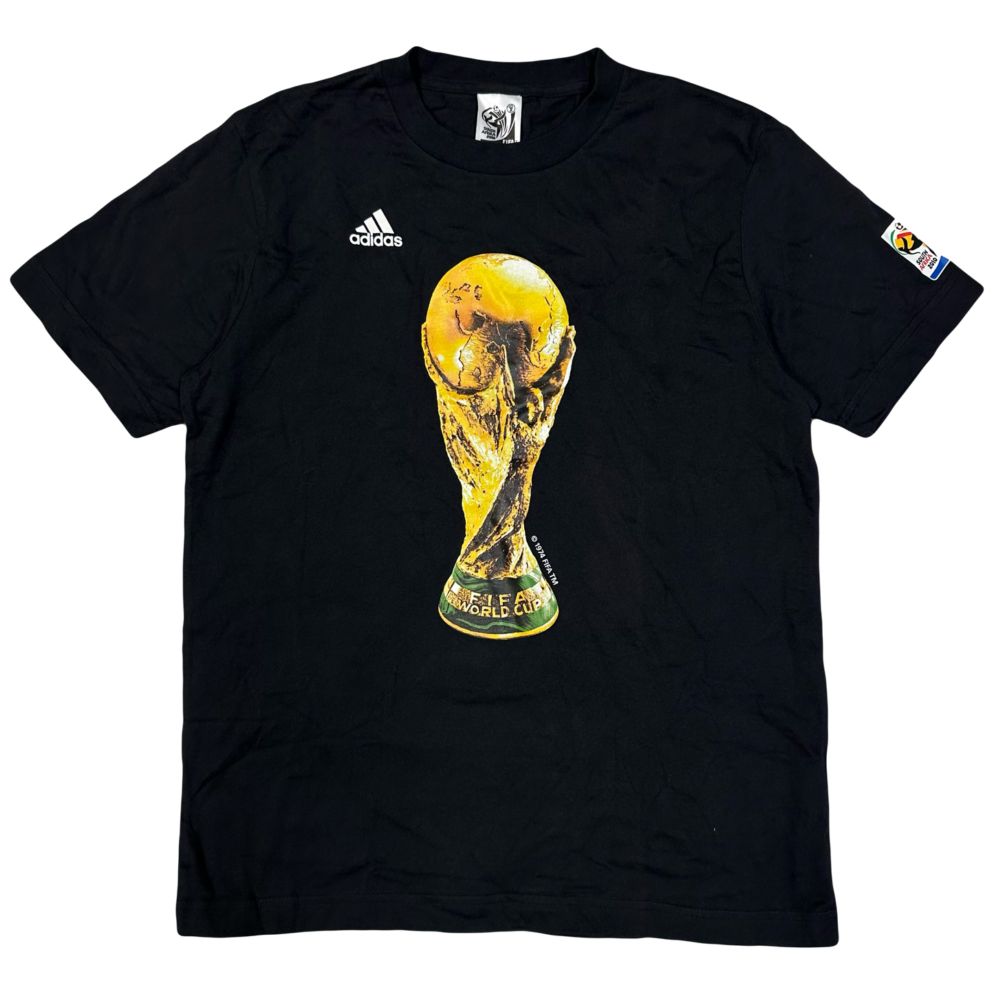 Adidas 2010 South Africa World Cup Shirt In Black ( S )