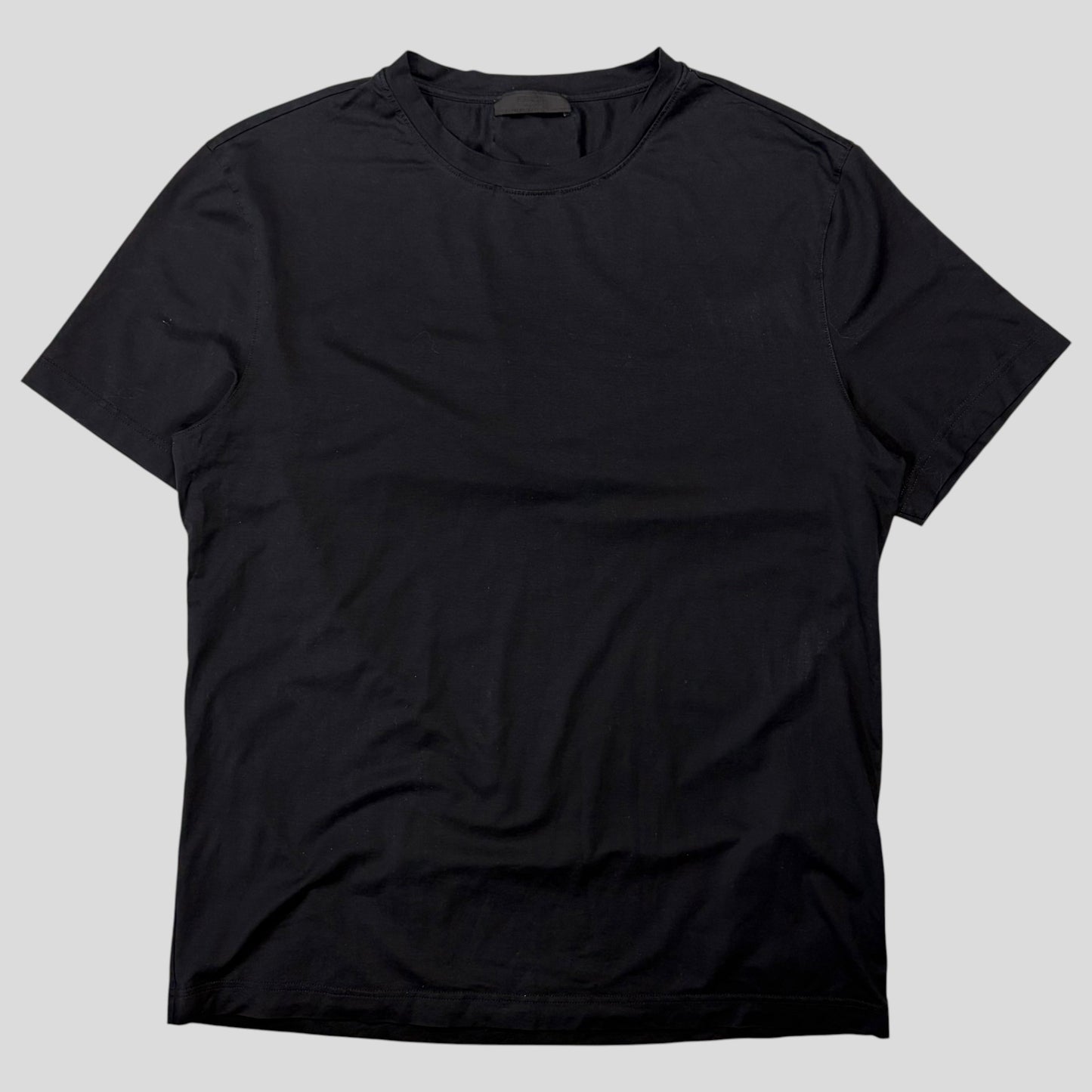 Prada Milano 2018 Black Tab Mini Logo T-shirt - M | O/S, Black