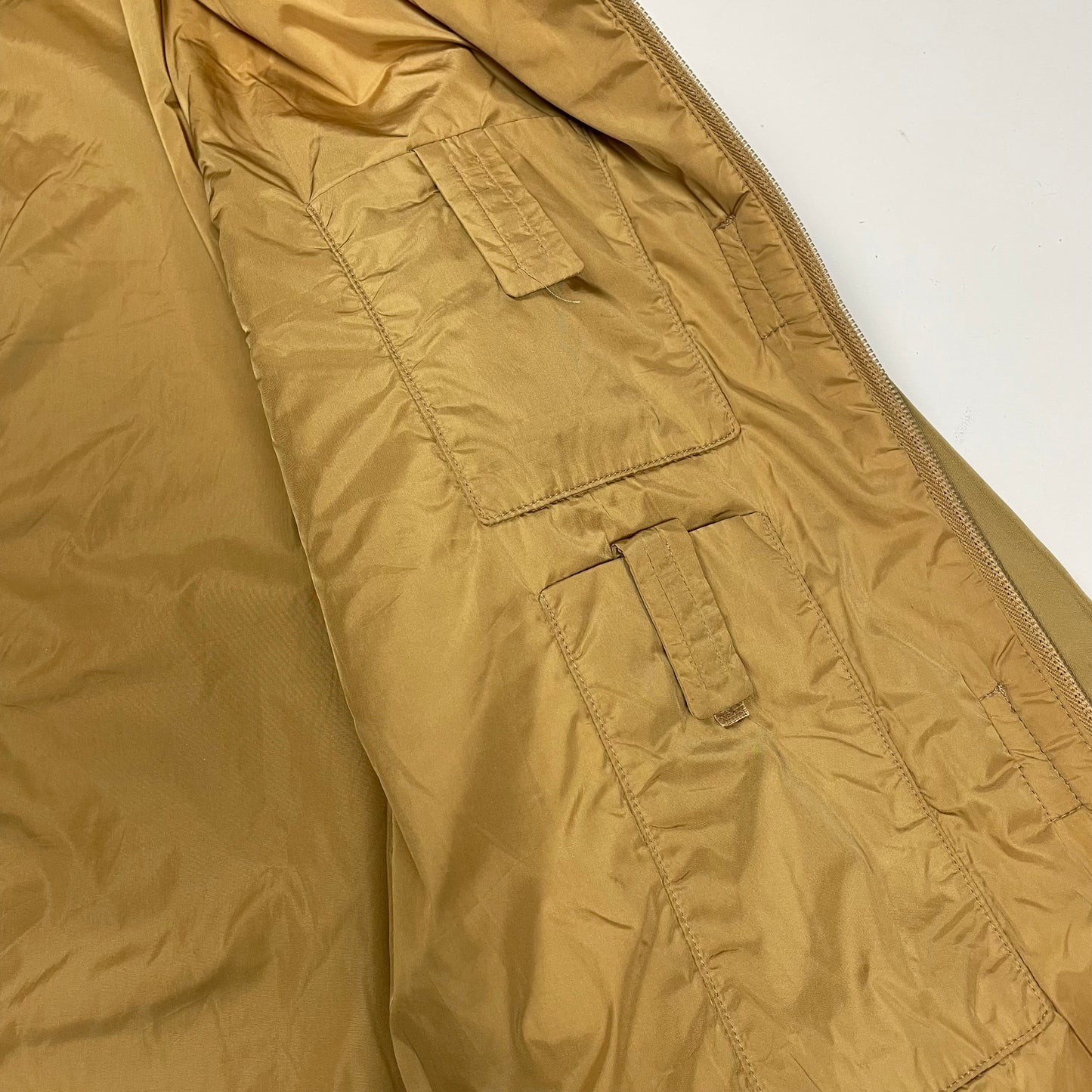Vintage Prada Nylon Trench Jacket, Size 10 | O/S, Red