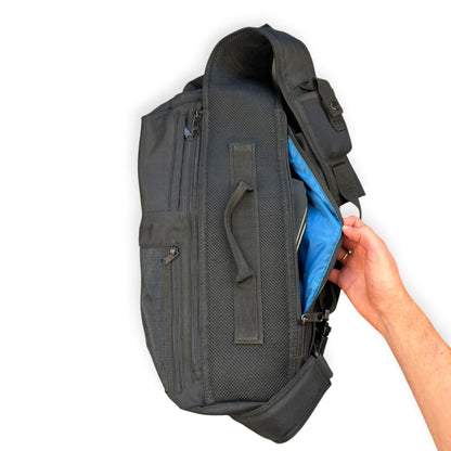 2005 GAP Cargo Pocket Sling Bag | O/S, Black