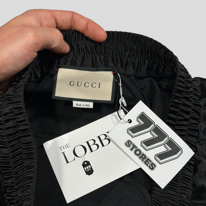 Gucci 2017 Striped Logo Acetate Tracksuit Trousers - IT48 (M) | Default Title, Black