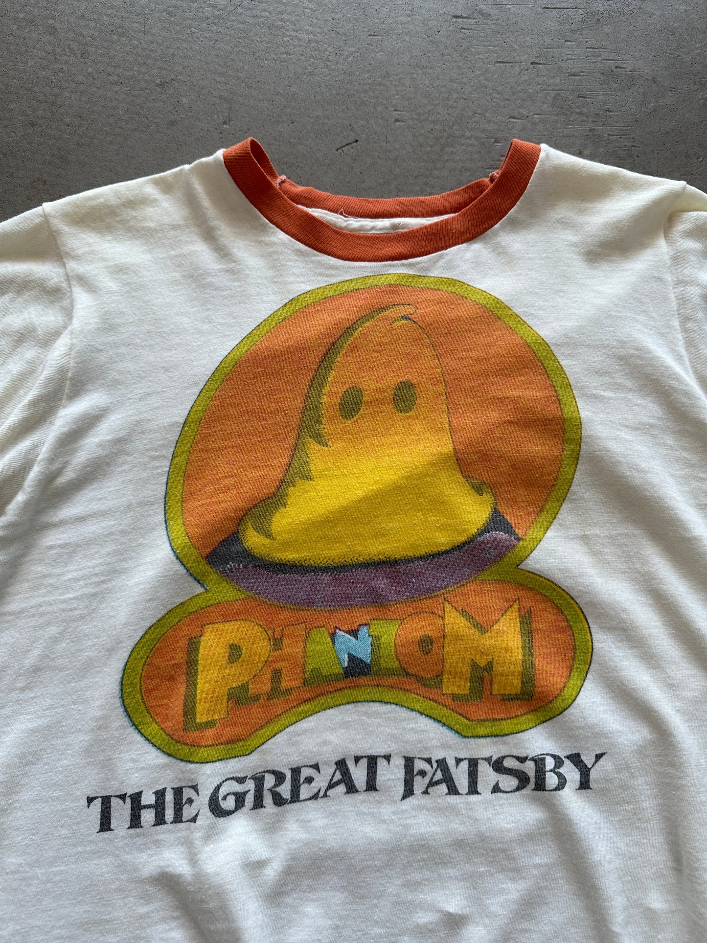 1975 Leslie West The Great Fatsby Ringer - S | Default Title, Red