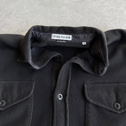 Stone Island RARE A/W 1997 heavyweight wool overshirt jacket (M)