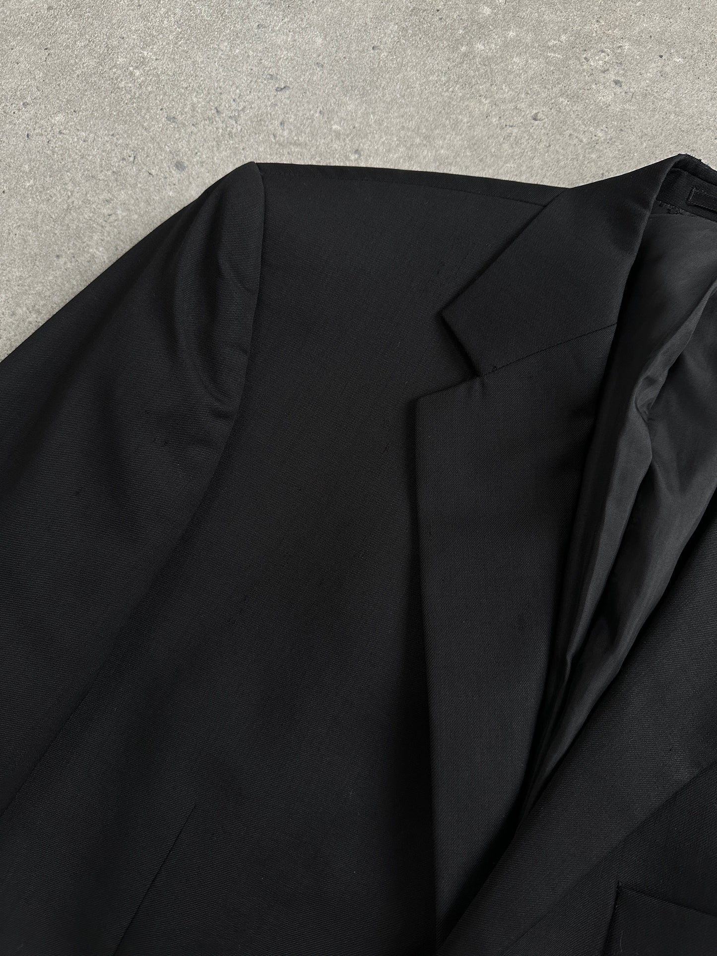 Yves Saint Laurent Pour Homme 1990s Pure Wool Single Breasted Blazer - 40L/XL