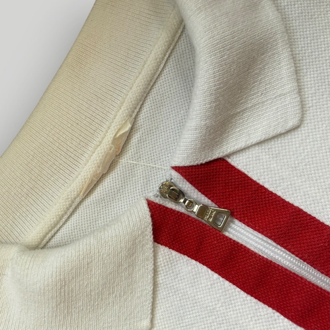2000's Prada Sport Zip Polo Shirt M | Default Title, White
