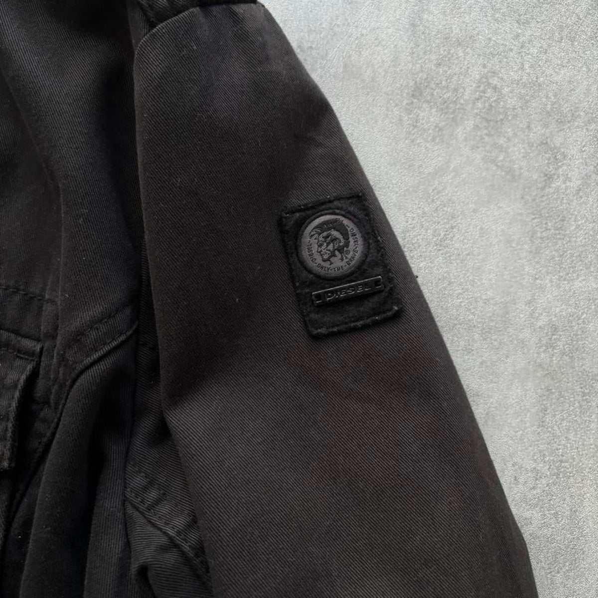 DIESEL MILITARY JACKET | O/S, Black
