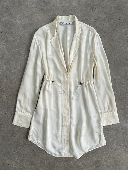 Off-White PATTERN Two Piece Cami & Shirt Dress Set - S/M