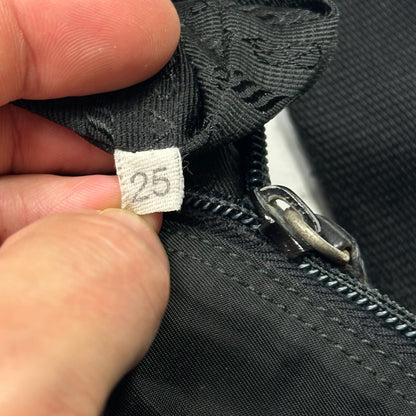 Prada Milano 90’s Black Nylon Tote Bag