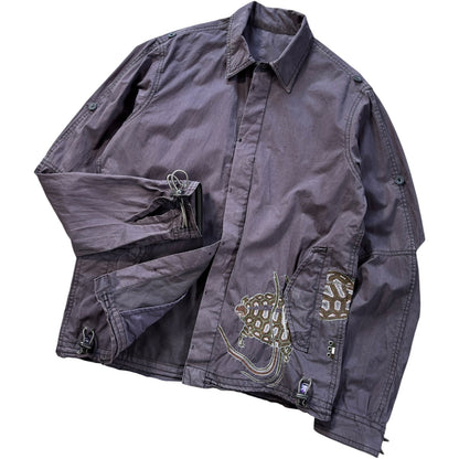 Maharishi 00’s Lightweight Embroidered Turtle Jacket XS | XS, Purple
