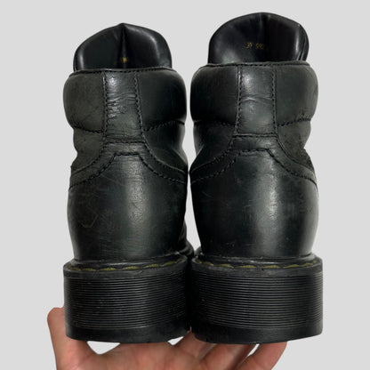 Prada Milano Leather Combat Boots - UK4.5/5 | O/S, Camo