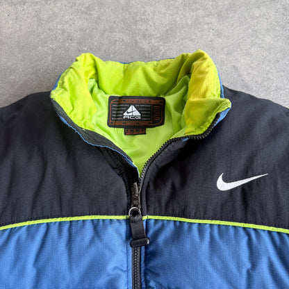 Nike ACG RARE 1990s technical down fill heavyweight puffer jacket (M)