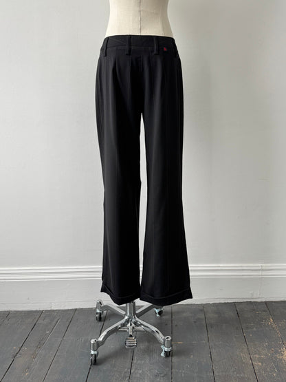 D&G Dolce & Gabbana 2000s Wool Trousers- W28