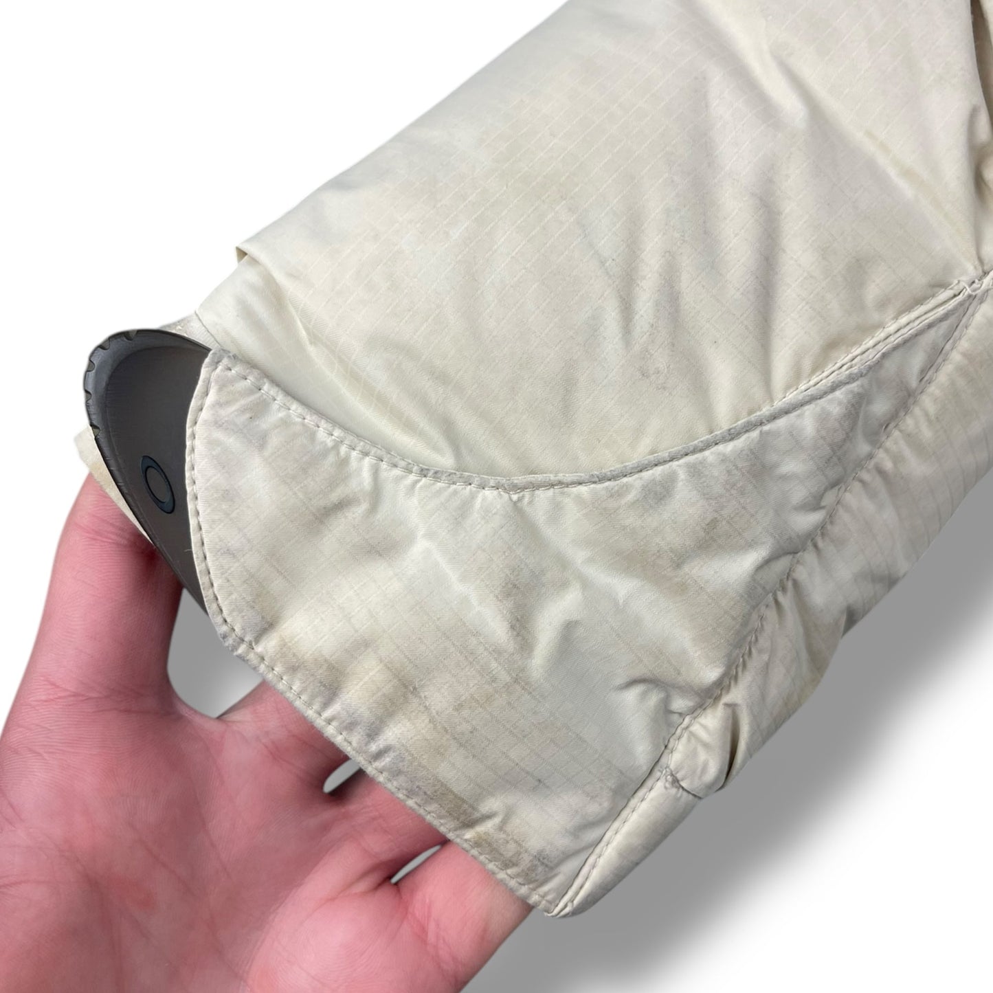 2000's Oakley Down Filled Puffer Jacket (M) | Default Title, Cream