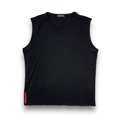 Early 2000's Prada Sport Stash Pocket Vest (L) | Default Title, Black