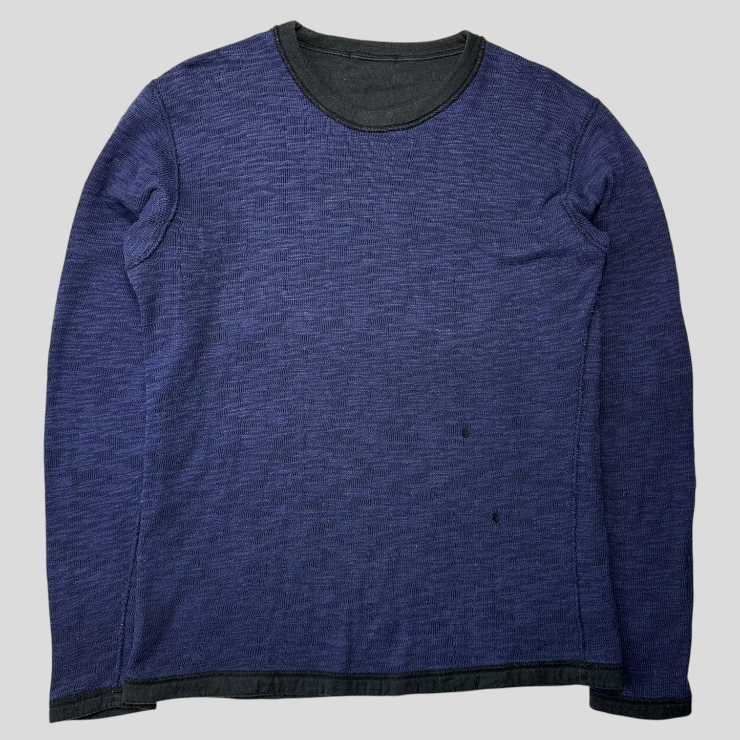 Issey Miyake 1997 Reversible Knit Sweatshirt - M | Default Title, Black