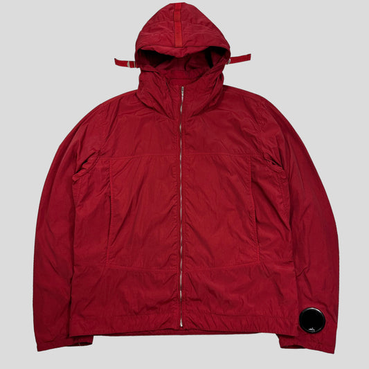 CP Company AW09 Nylon Shimmer Padded Watchviewer Jacket - IT56 (XL) | Default Title, Red