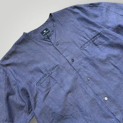 2000’s Issey Miyake Cotton Shirt M | O/S, Blue