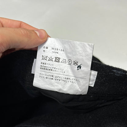 CDG SHIRT 00’s Buckle Patchwork Panelled Wool Trousers - L | W35, Multicoloured