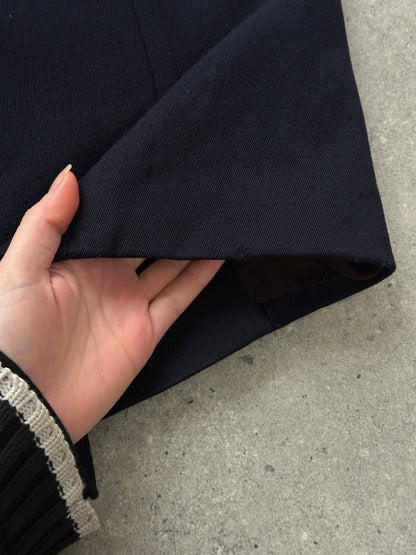 Christian Dior 1980s Pure Wool Double Breasted Coat - S