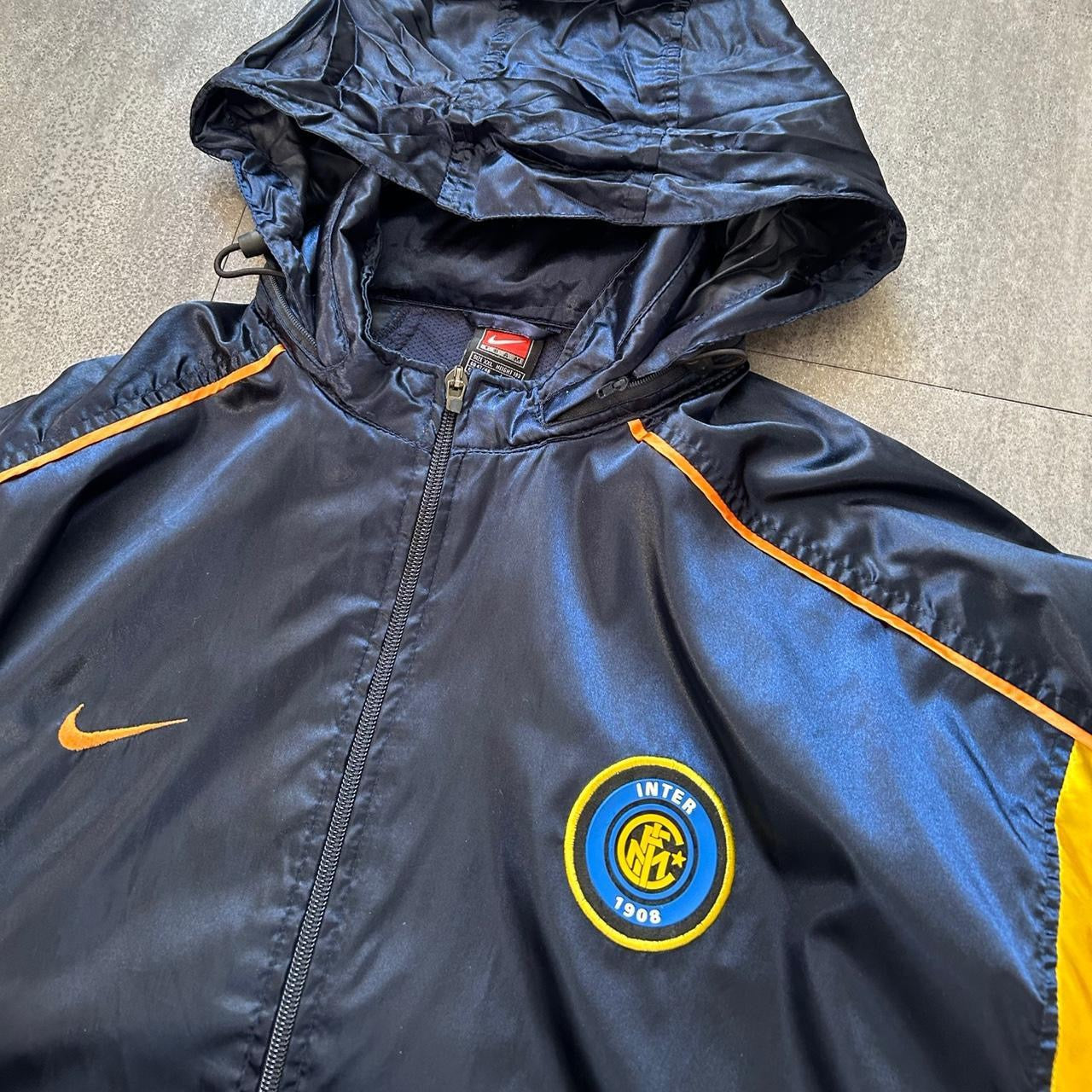 Inter Milan 2001/02 Nike Training Jacket | Navy, Navy
