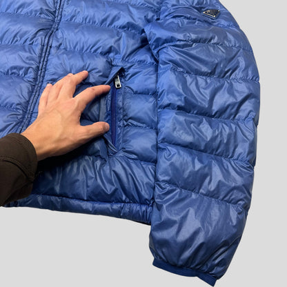 Prada 2013 Lightweight Packable Nylon Down Puffer + Bag - IT50 (M) | Blue