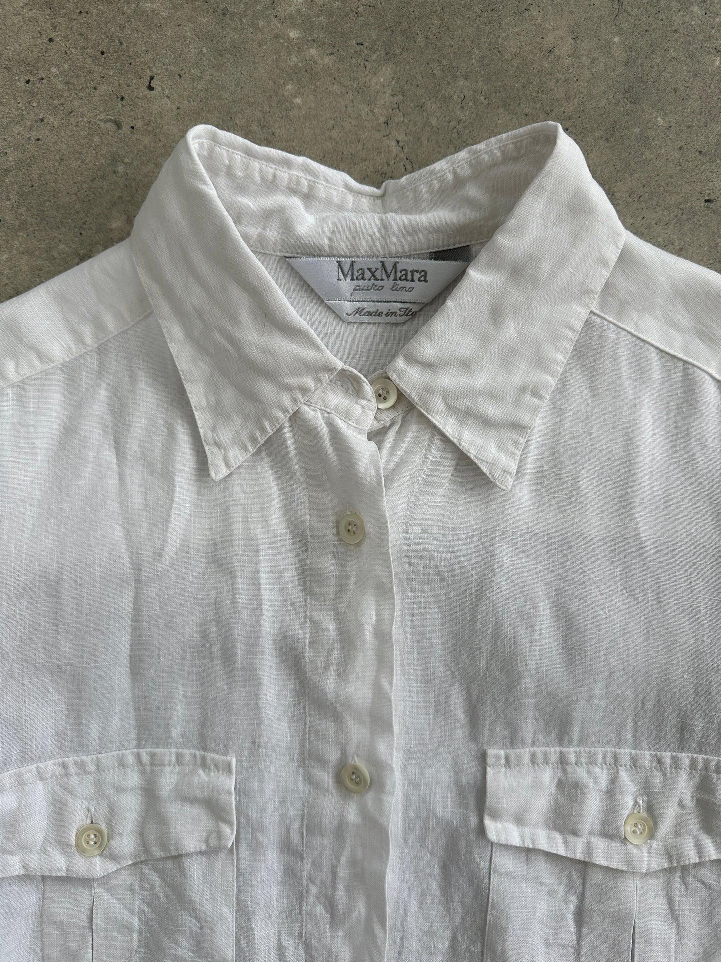 Max Mara Pure Linen Shirt - M/L