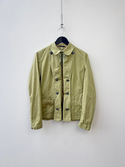 C.P. Company Lime Green SS06 Lightweight Double-Breasted Jacket | Medium, Green