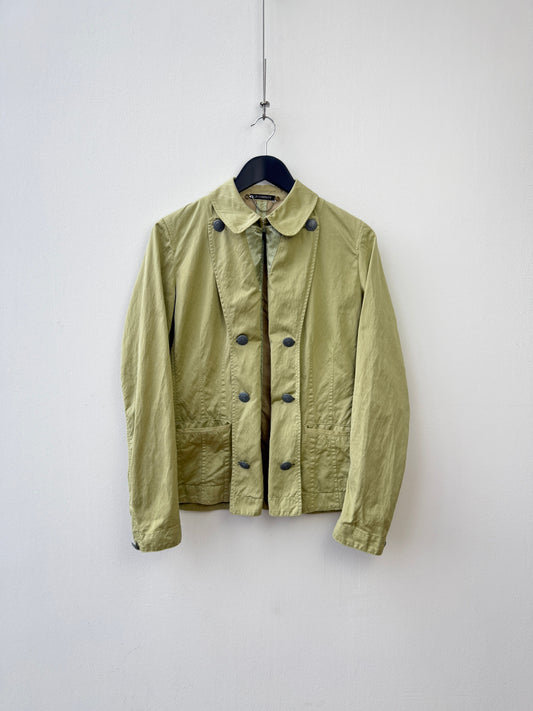 C.P. Company Lime Green SS06 Lightweight Double-Breasted Jacket | Medium, Green