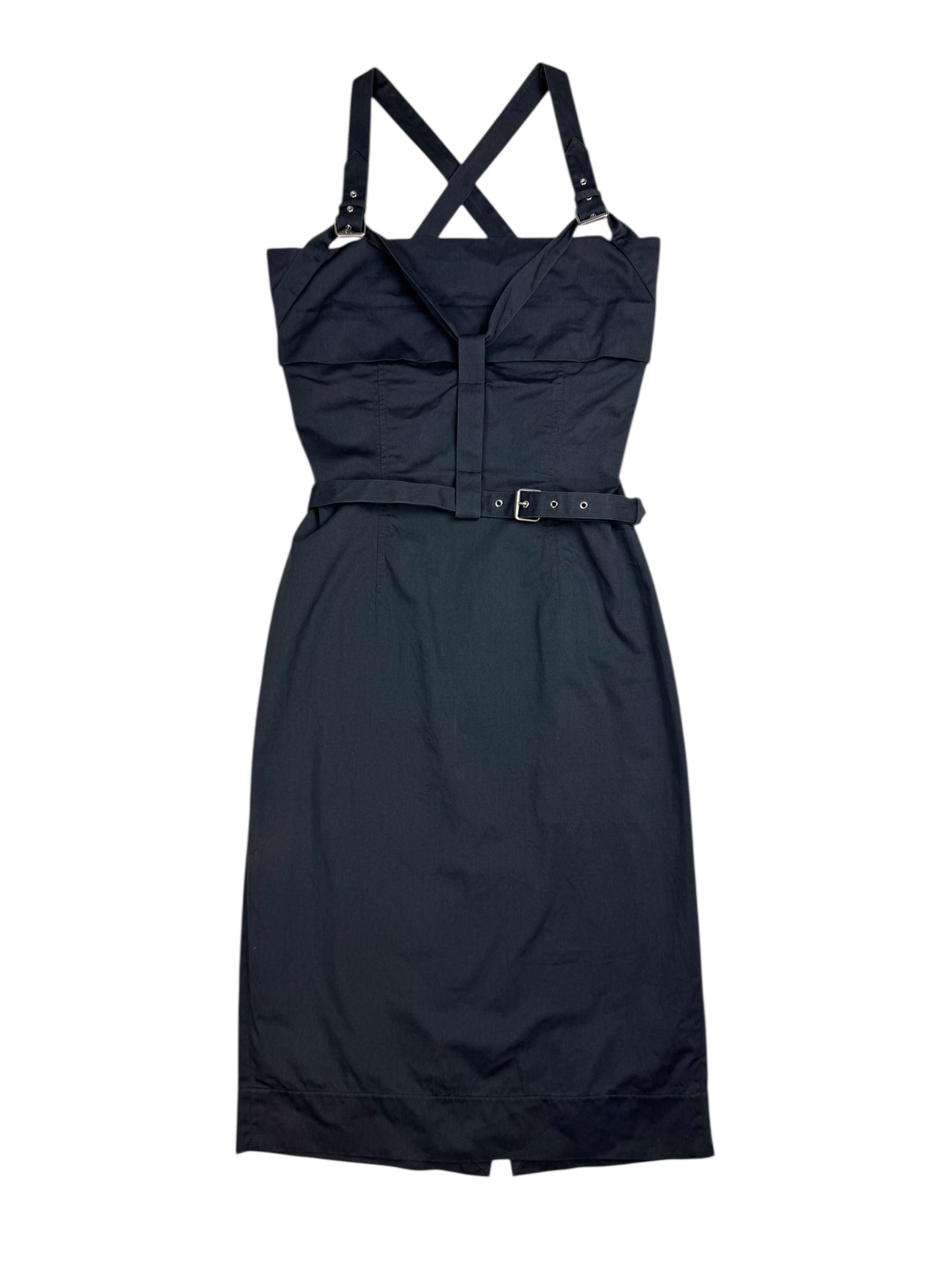 Vivienne Westwood F/W 2008 Red Label bondage dress | Grey, Multicoloured