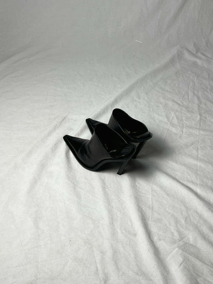ANN DEMEULEMEESTER MULE HEELS | DEFAULT TITLE, Black