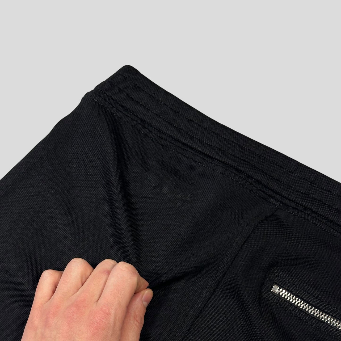 Neil Barrett 2020 Pleated Striped Taped Slim Tracksuit Bottoms - S/M