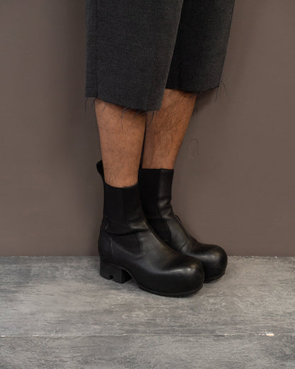 RICK OWENS BEATLE BALLAST BOOT (EU 40) | Default Title, Black