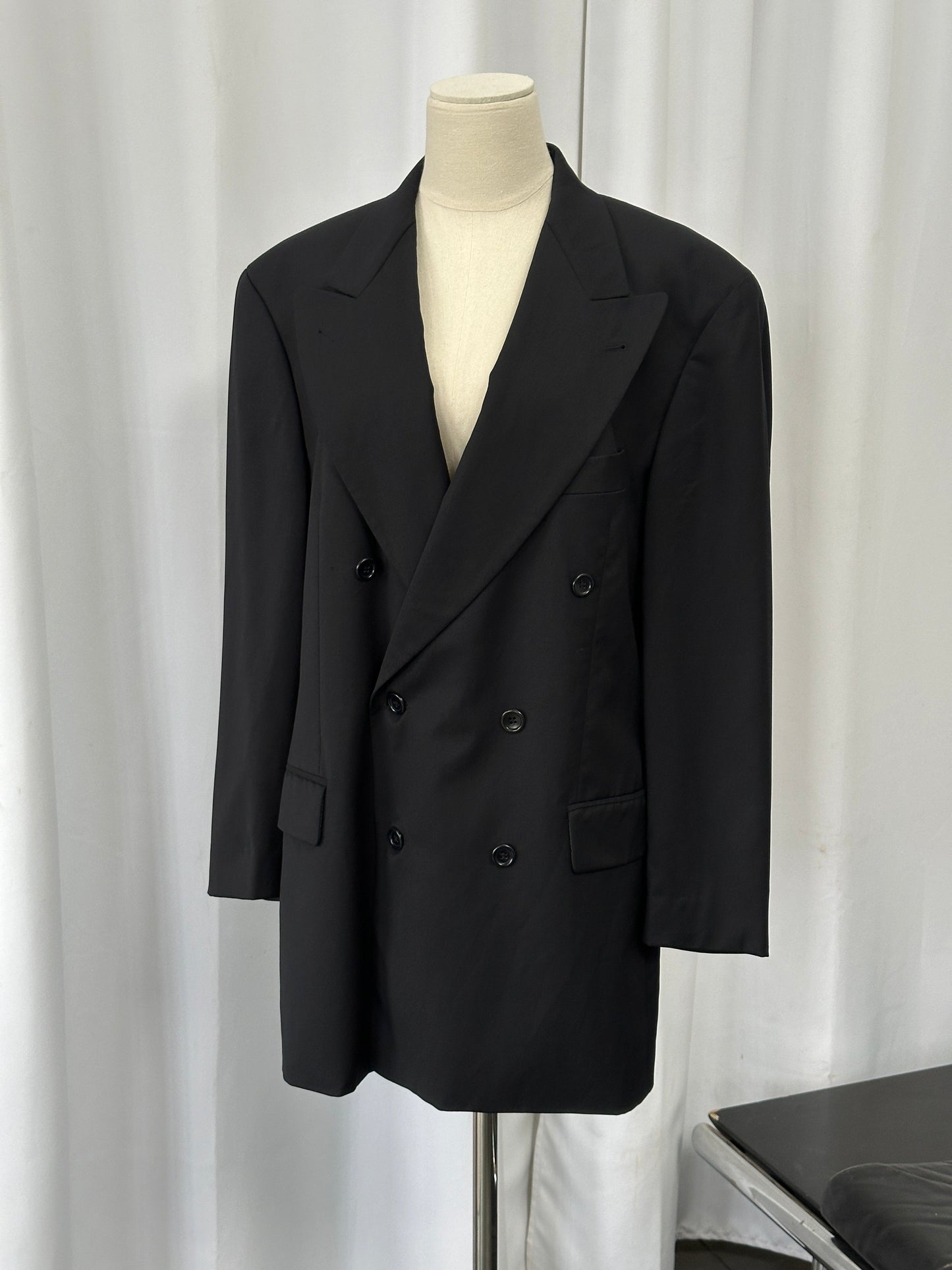 Hugo Boss x Loro Piana Pure Wool Double Breasted Blazer - 40R/XL